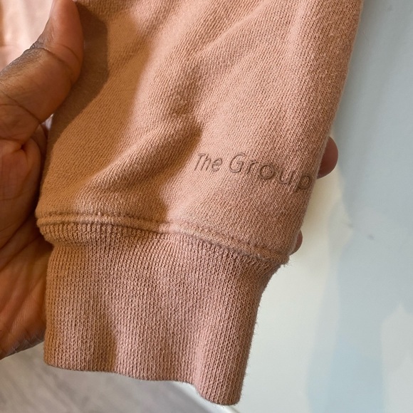 - Aritizia the group Babaton size xxs rusty pink long sleeve medium weight… - Picture 3 of 9